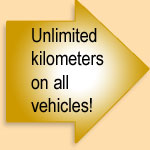 Unlimited kilometers on all vehicles!